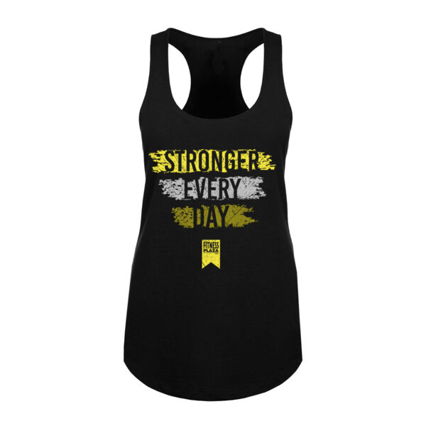 STRONGER EVERY DAY - WOMEN'S FITTED TANK TOP - $RFCXZ7$ Thumbnail